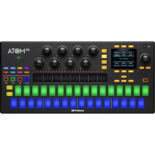 HYBRID MIDI KEYBOARD/PAD PERFORMANCE AND PRODUCTION CONTROLLER